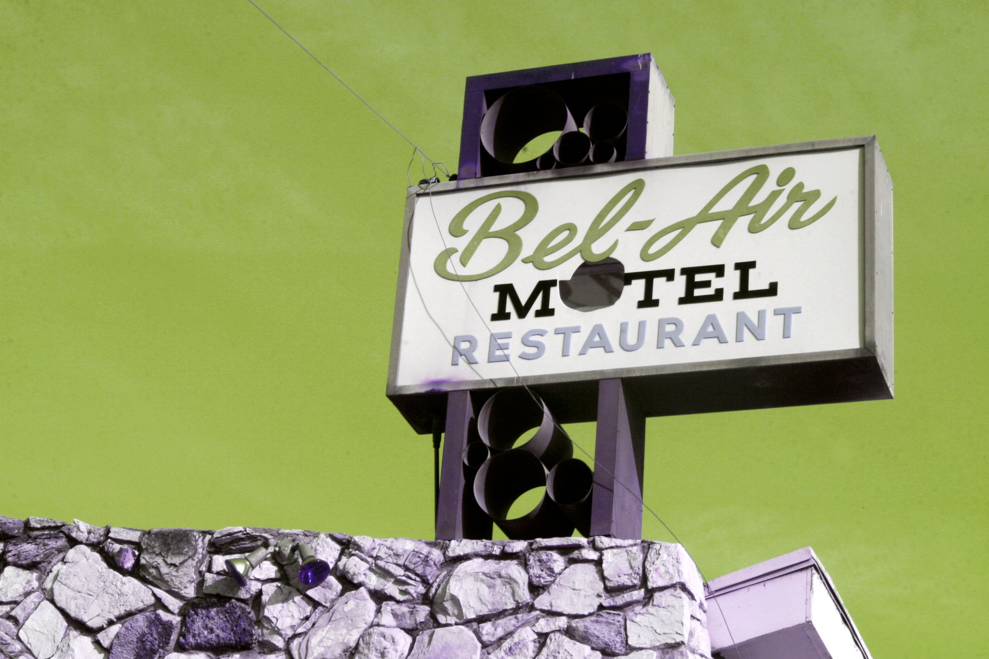 Motel Bel Air, Fine Art Print