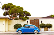 Seaside in Blue Fine Art Print