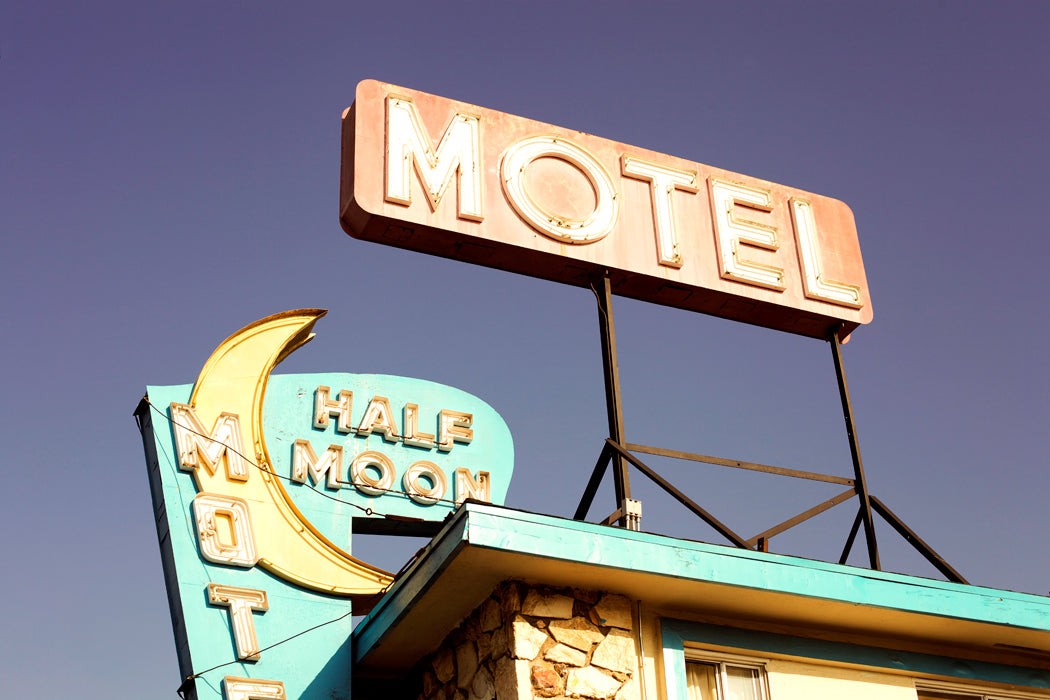 Half Moon Motel, Fine Art Print