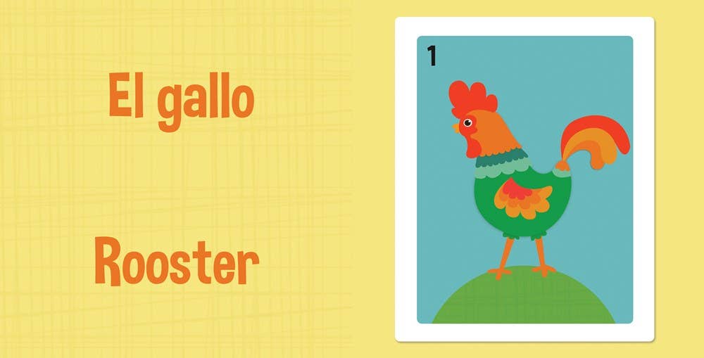 Loteria: First Words - A Bilingual Picture Book