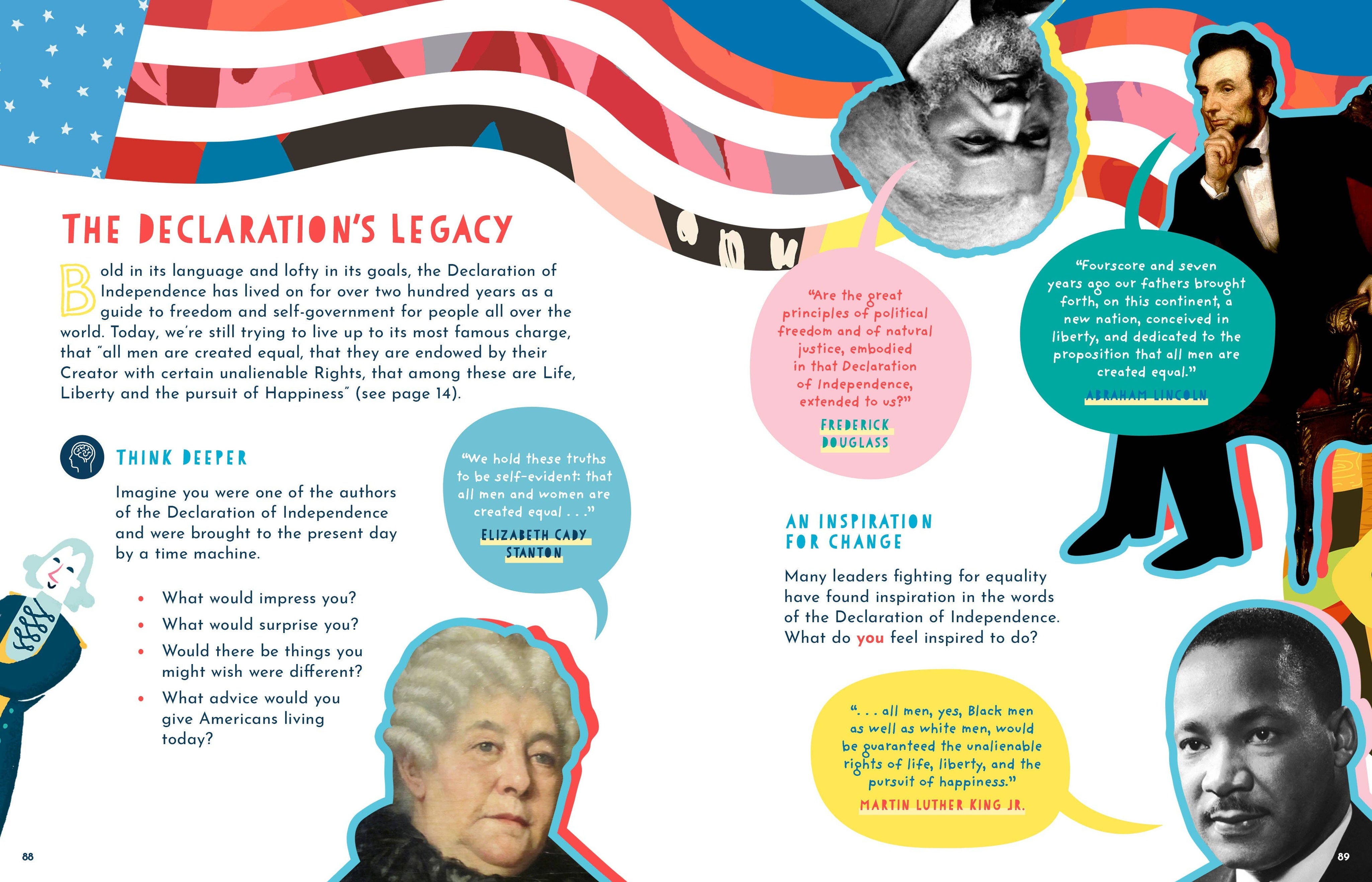 The Side-by-Side Declaration of Independence (Kids Book)