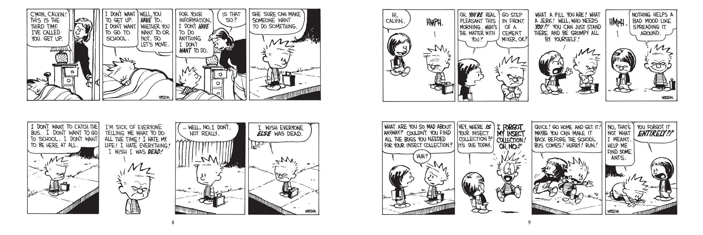Calvin and Hobbes Portable Compendium Set 3 by Bill Watterson