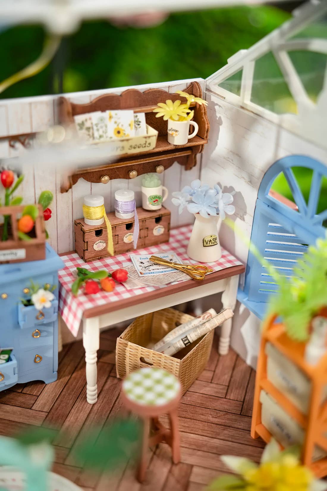 Dreamy Garden House: DIY Miniature House Kit