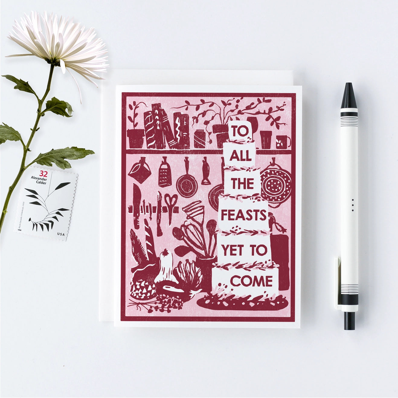 To All The Feasts Yet to Come - Greeting Card