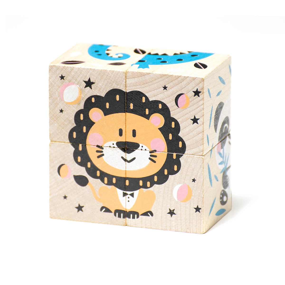Animals Wooden Blocks