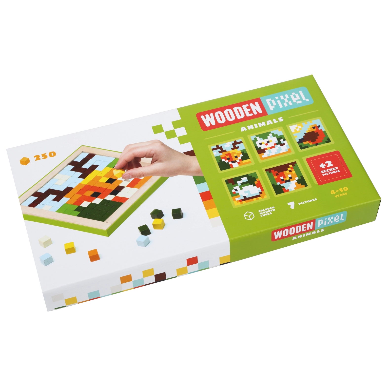 Animals - Wooden Pixel 250 Piece Set