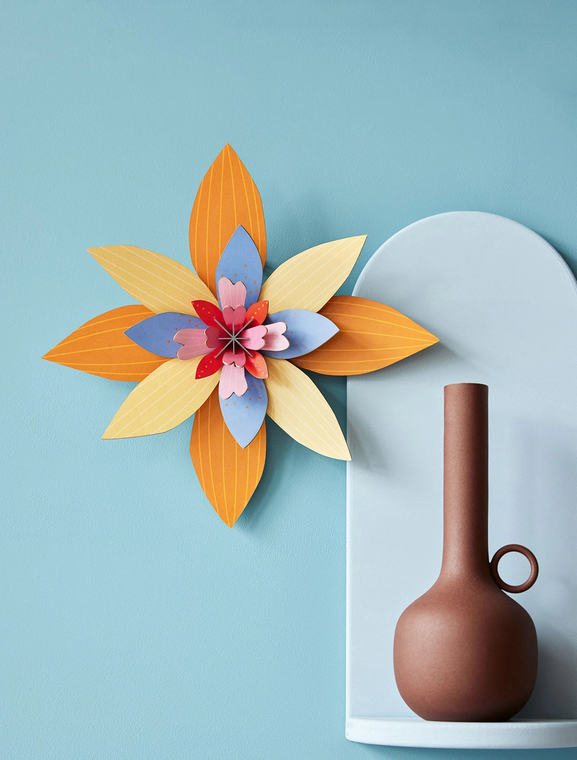 Apricot Sorbet - 3D DIY Wall Art Kit