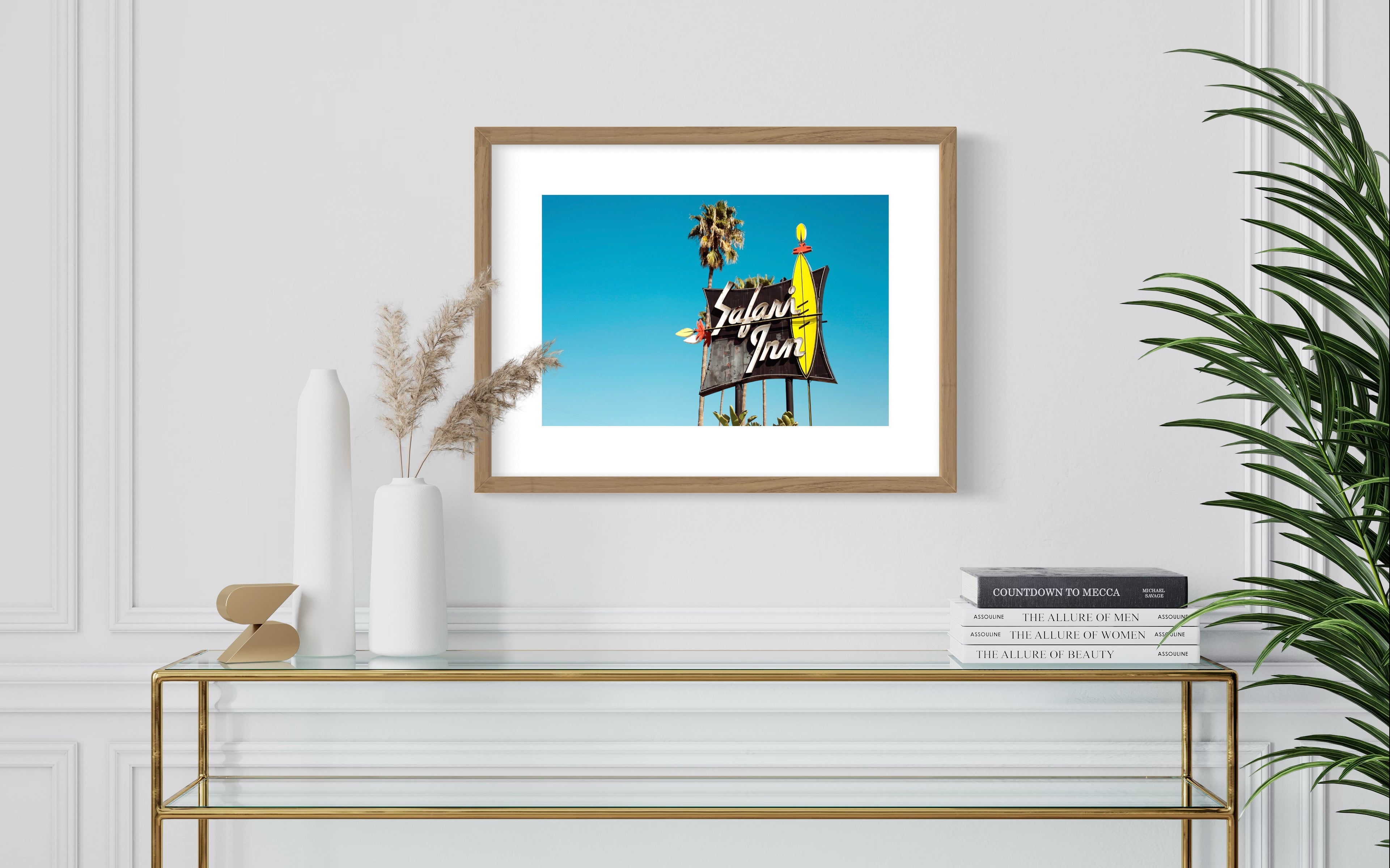 Safari Inn Fine Art Print