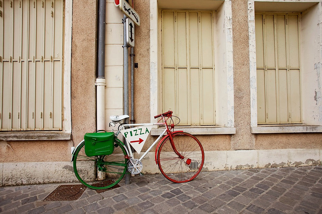 Pizza en Francais,  Fine Art Print