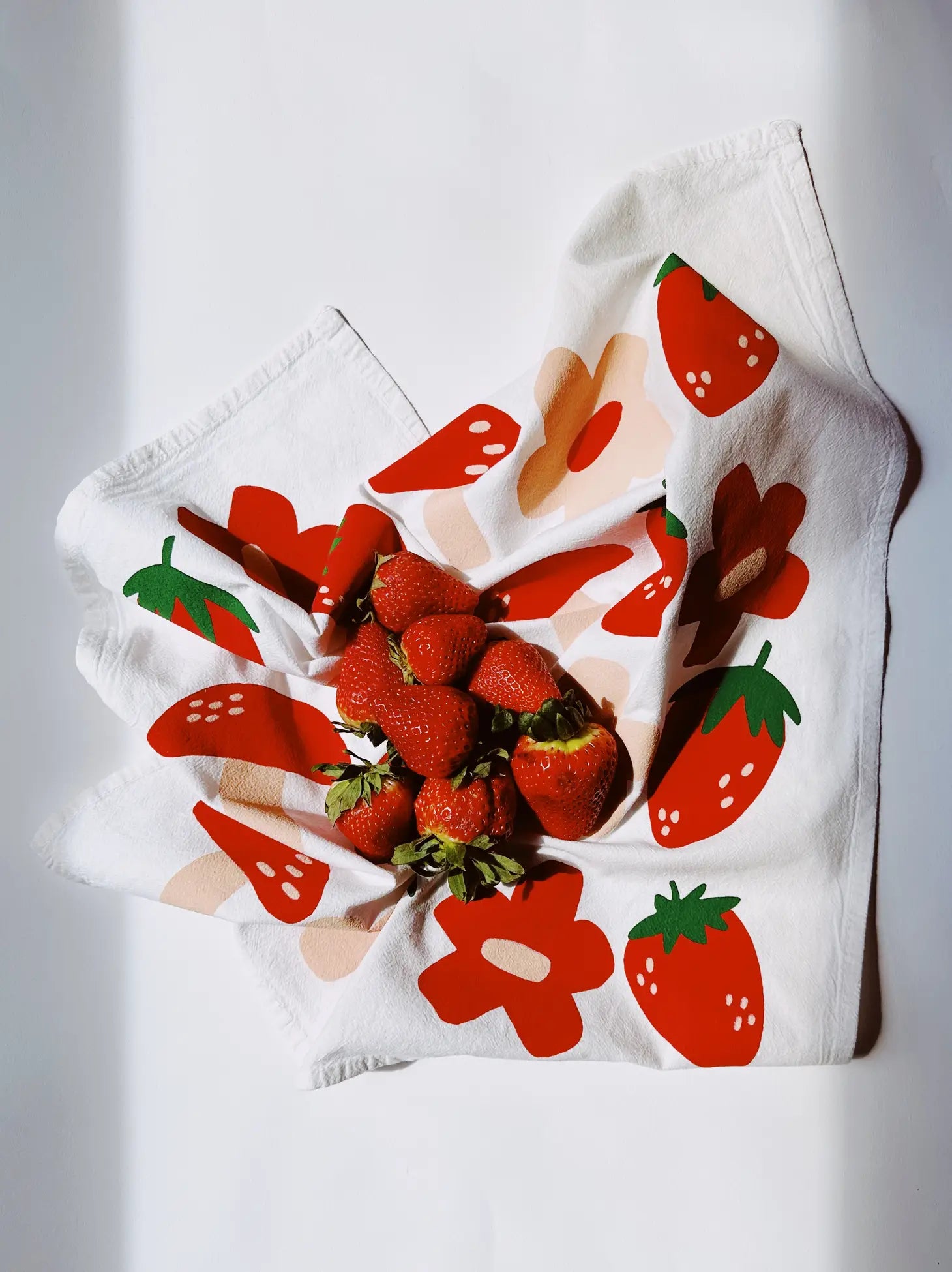 Berry Shroom Cotton Tea Towel