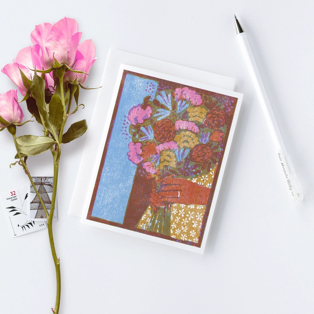 Bouquet - Greeting Card
