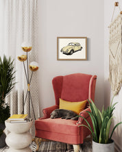 1960s Volkswagen Bug Art Print