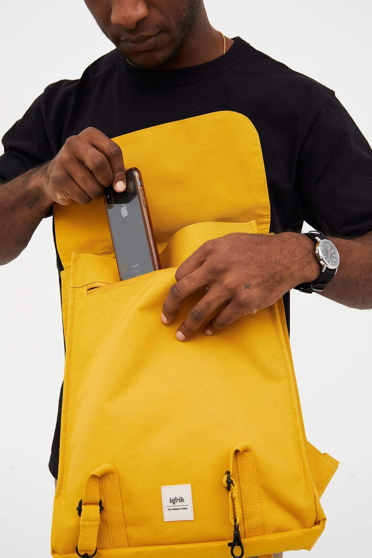 Handy Mustard Backpack