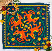 "Endless Bloom" Organic Cotton Bandana