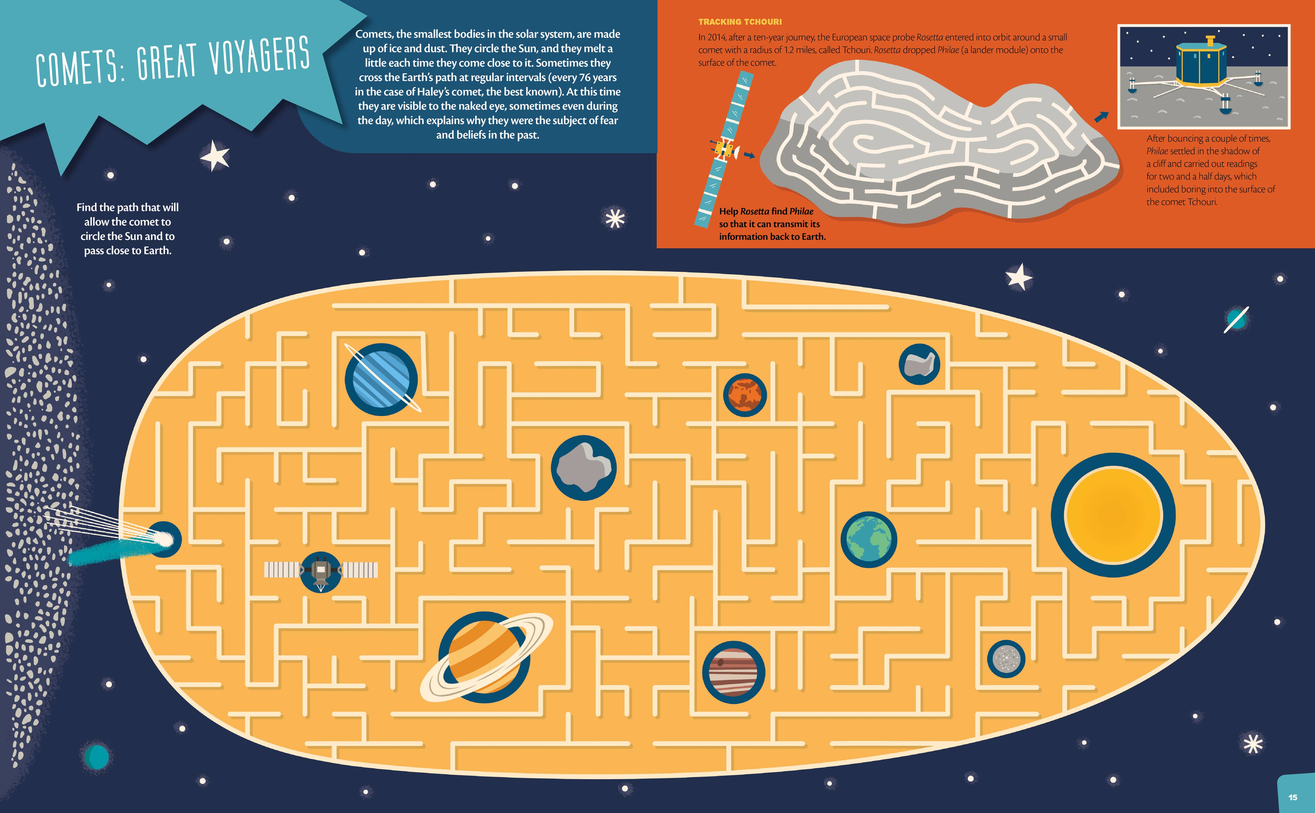 The Solar System: Interactive Mazes for Exploring