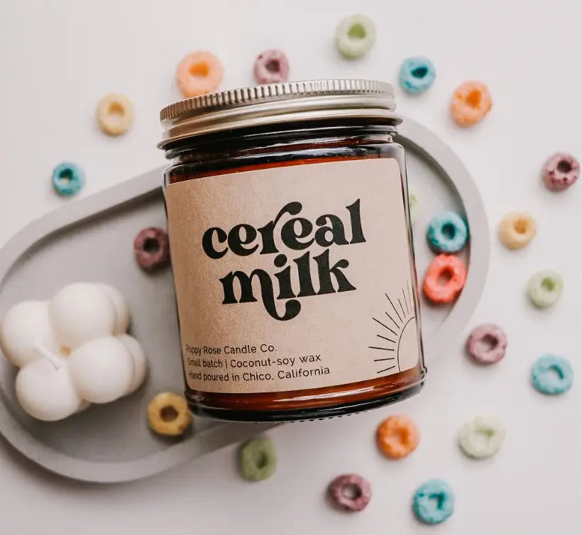 Cereal Milk Handpoured Coconut Wax Candle