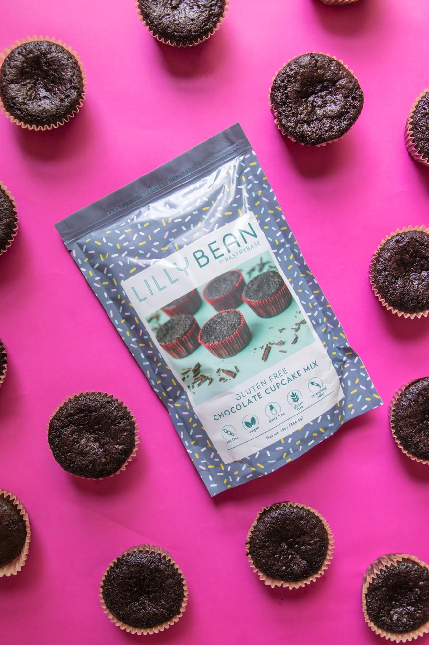 LillyBean Chocolate Cupcake Mix GF Vegan