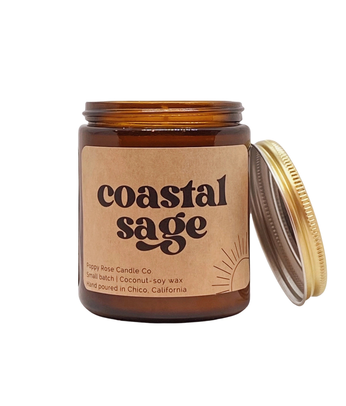 Coastal Sage Coconut Wax Candle