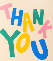 Thank You Pastel - Greeting Card