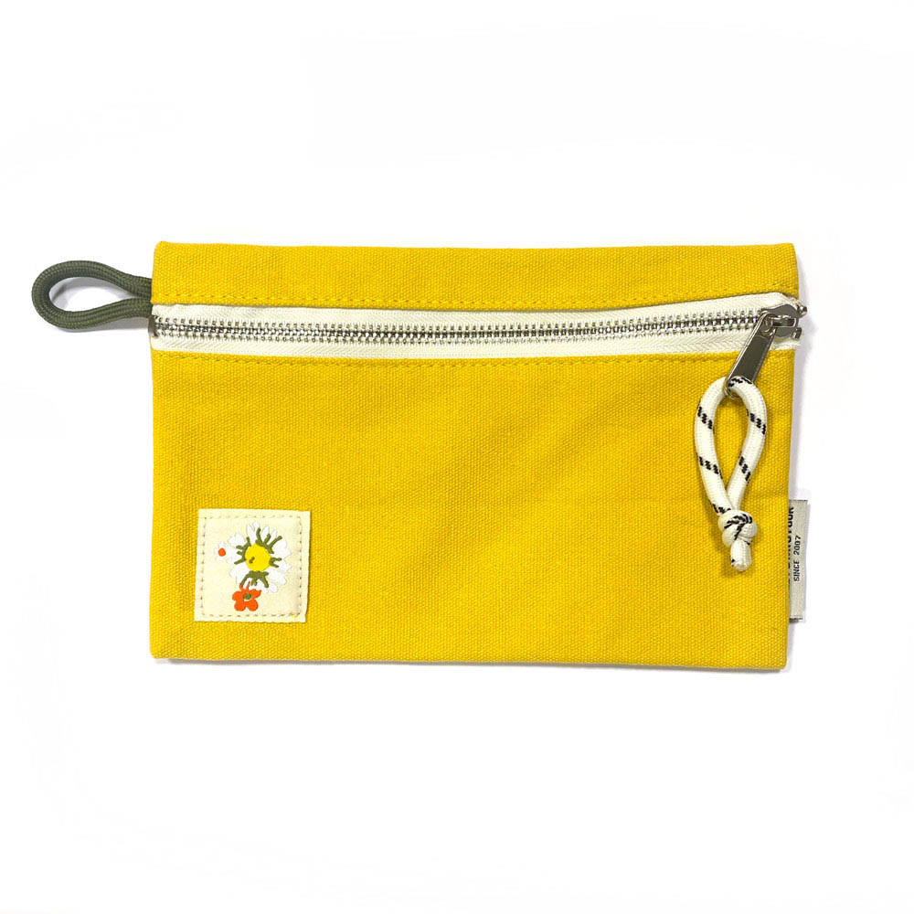 Daisy Heavy Duty Canvas Zip Pouch