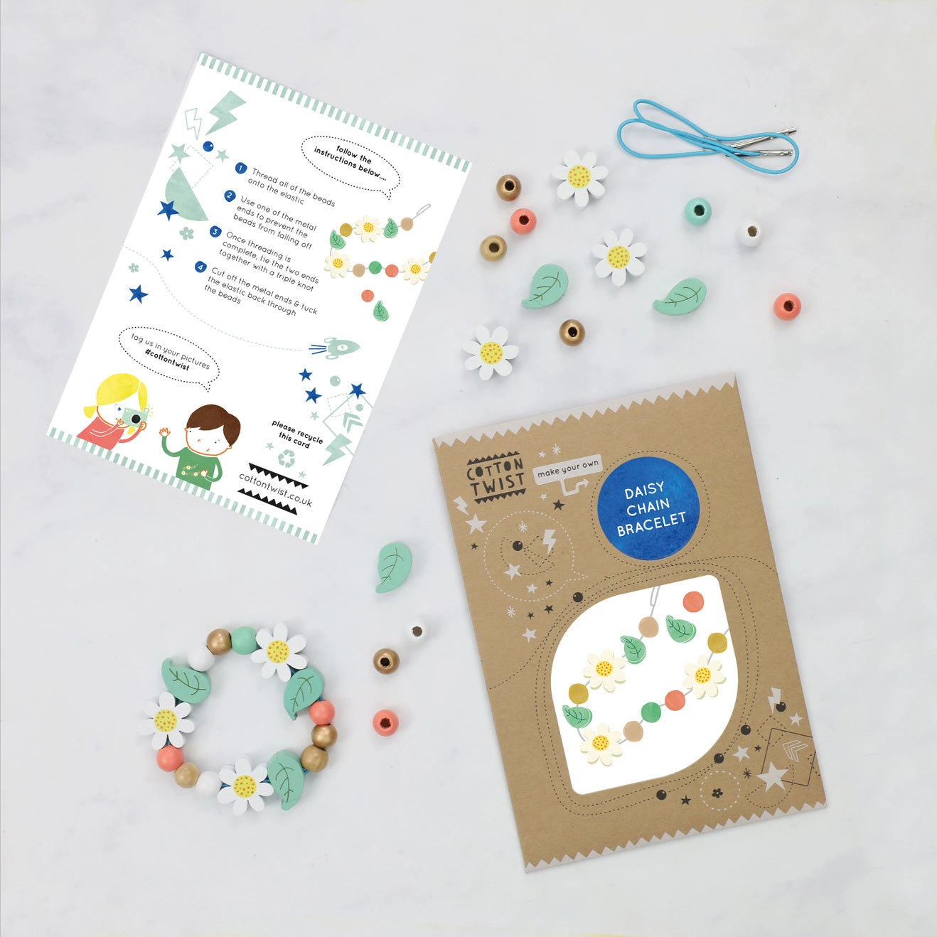 Daisy Chain Bracelet Making Kit