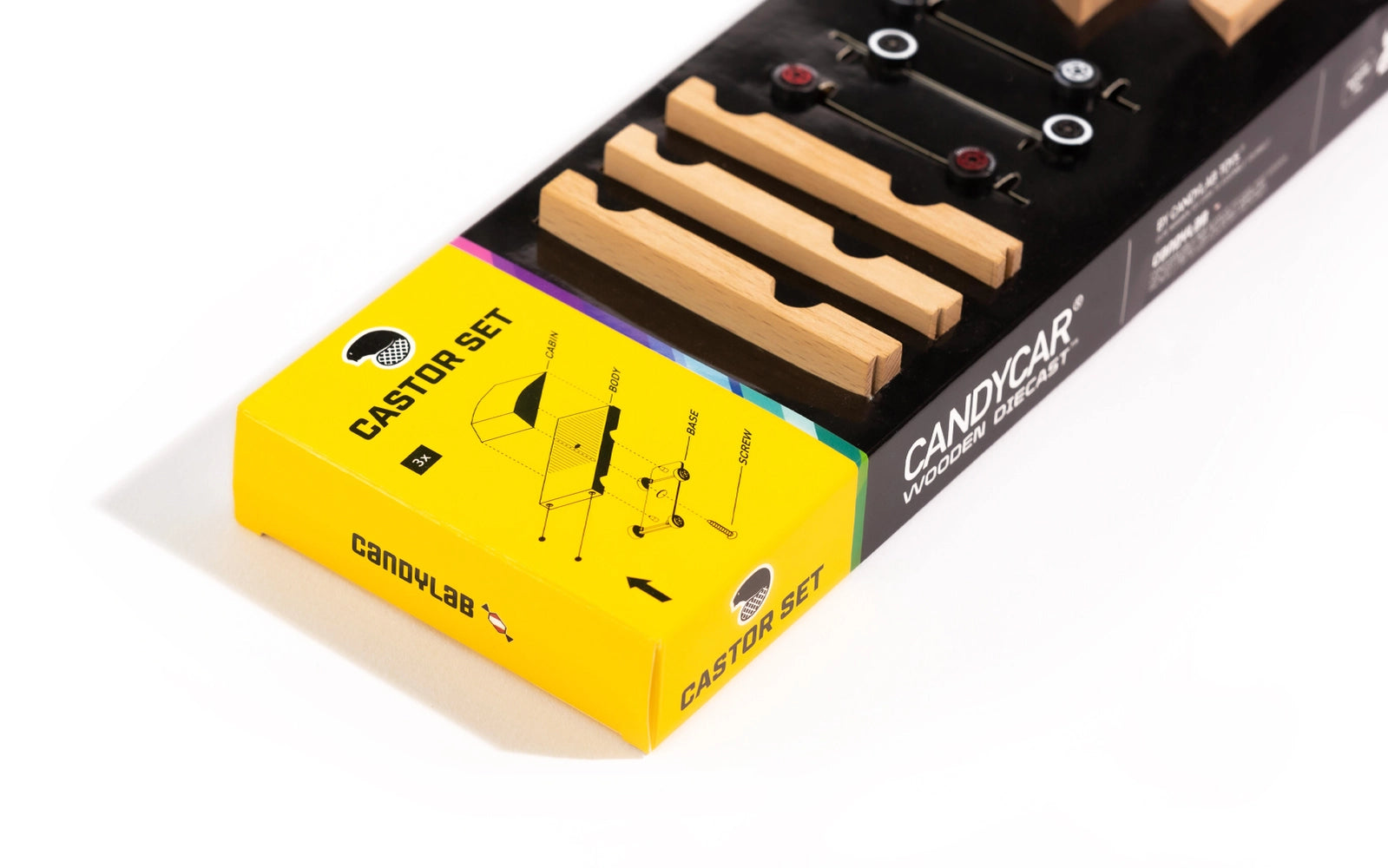 DIY Candy Car Caster Set - by Candylab Toys