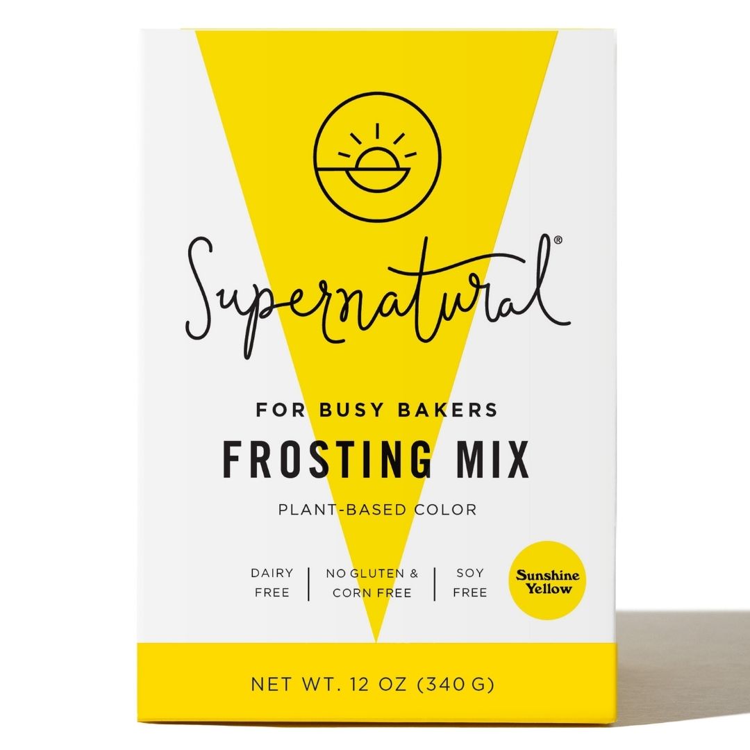 Dye Free Frosting Mix: Sunshine Yellow