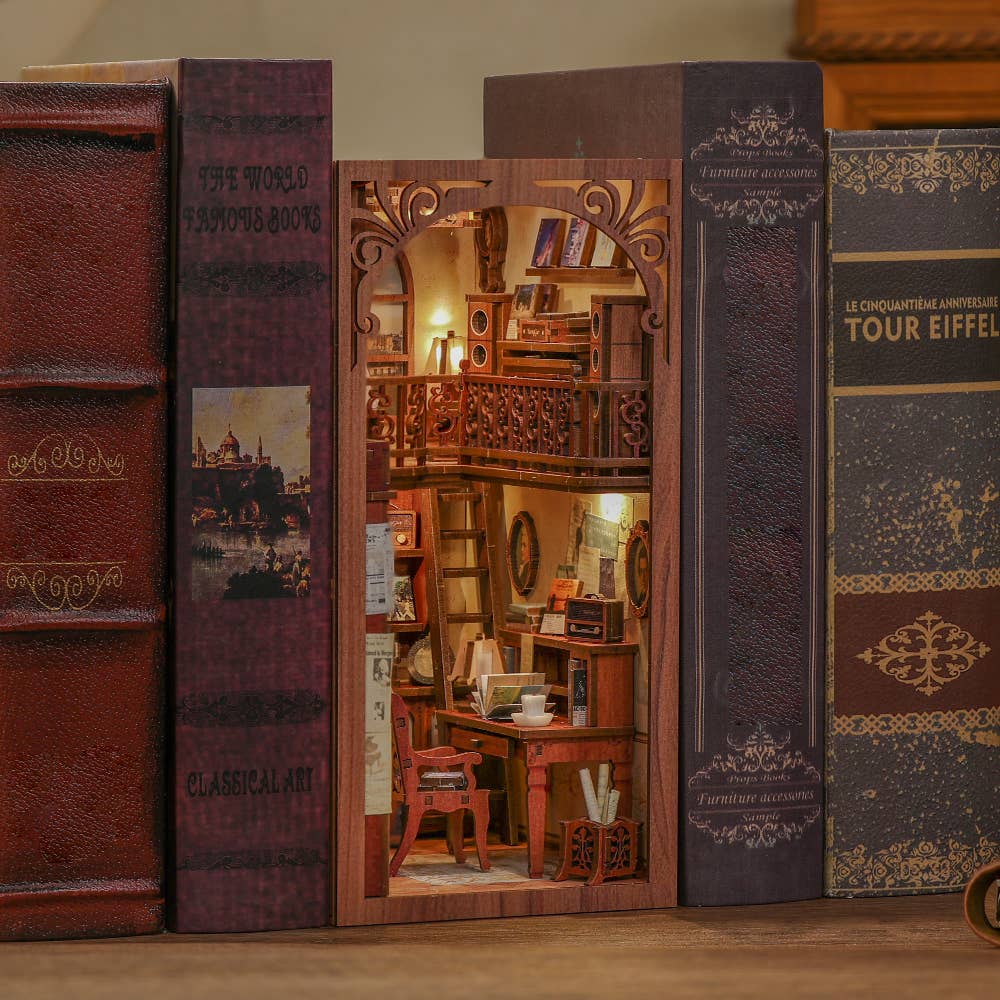 The Secret Rhythm with Dust Cover: DIY Book Nook Kit