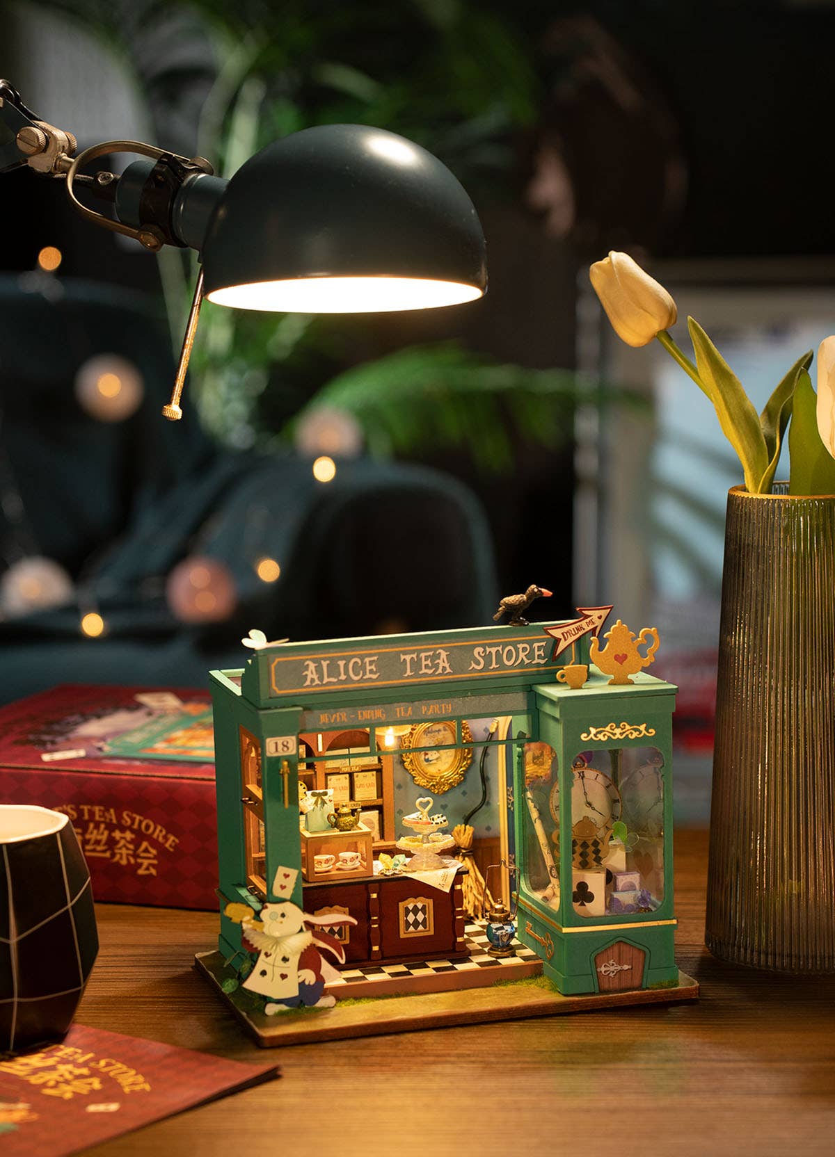 Alice's Tea Store: DIY Miniature House Kit