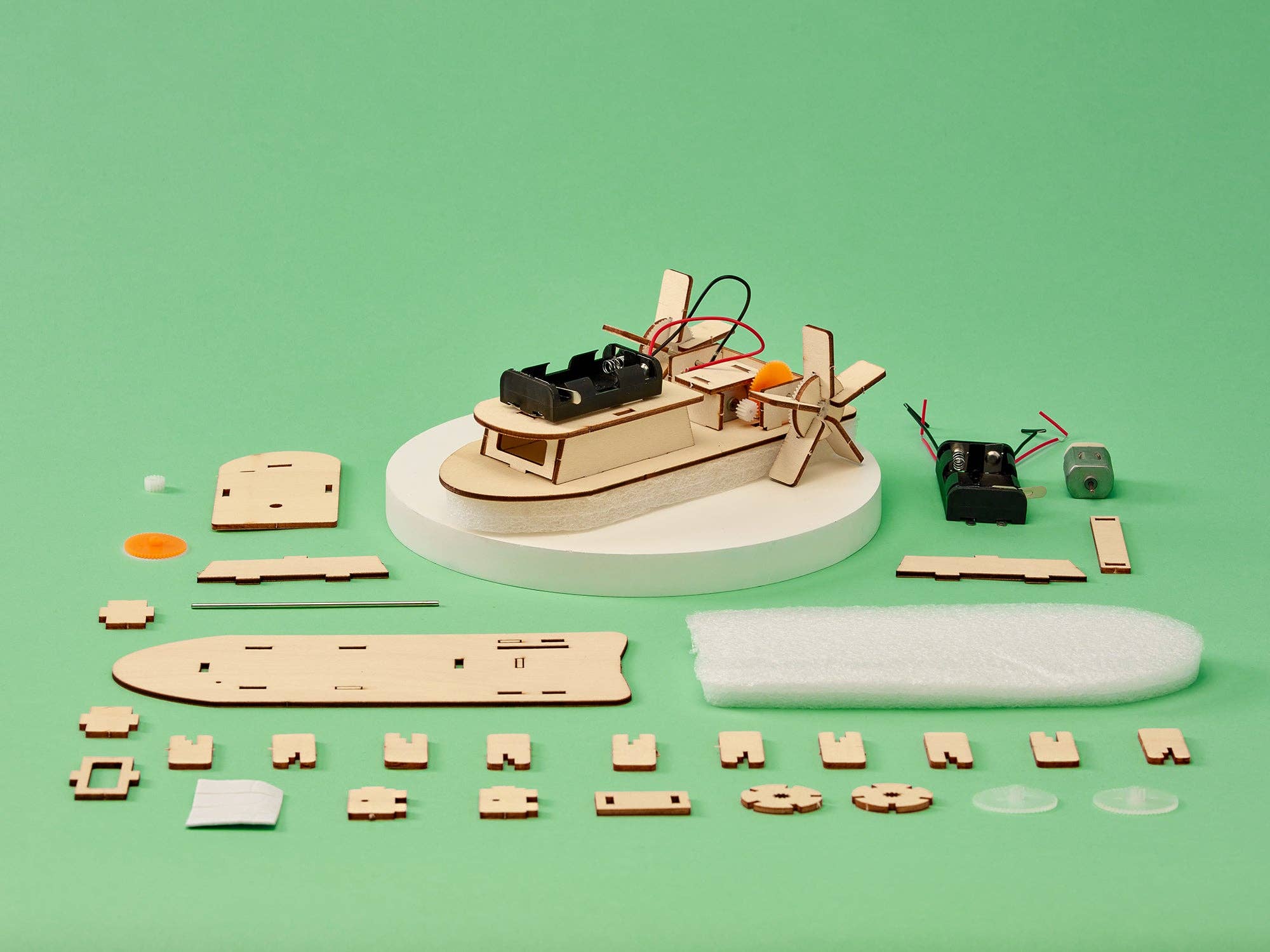 Paddlewheel Boat DIY Craft Kit