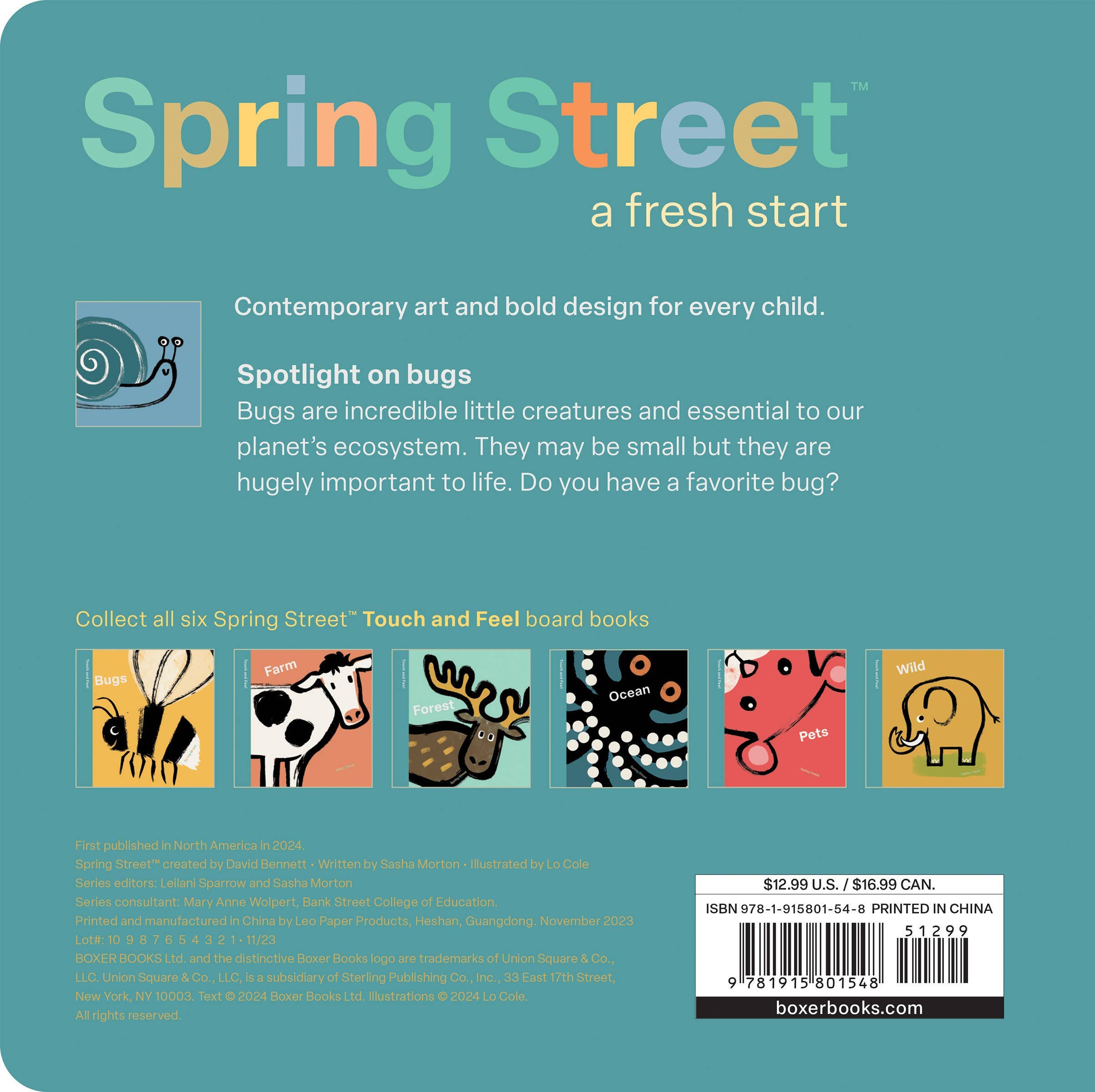 Bugs: Spring Street Touch and Feel