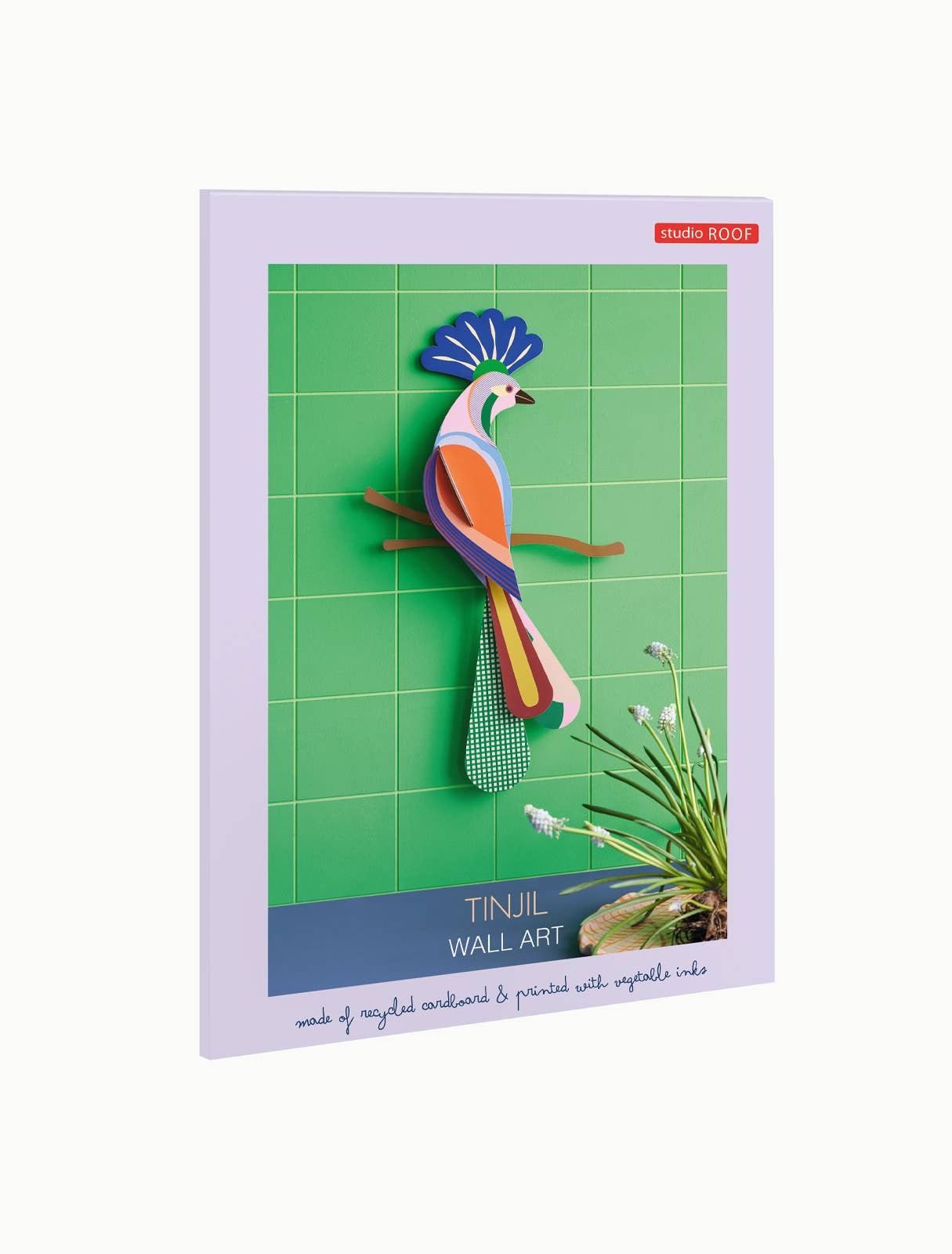 Tinjil  - 3D Wall Art Paper Craft Kit