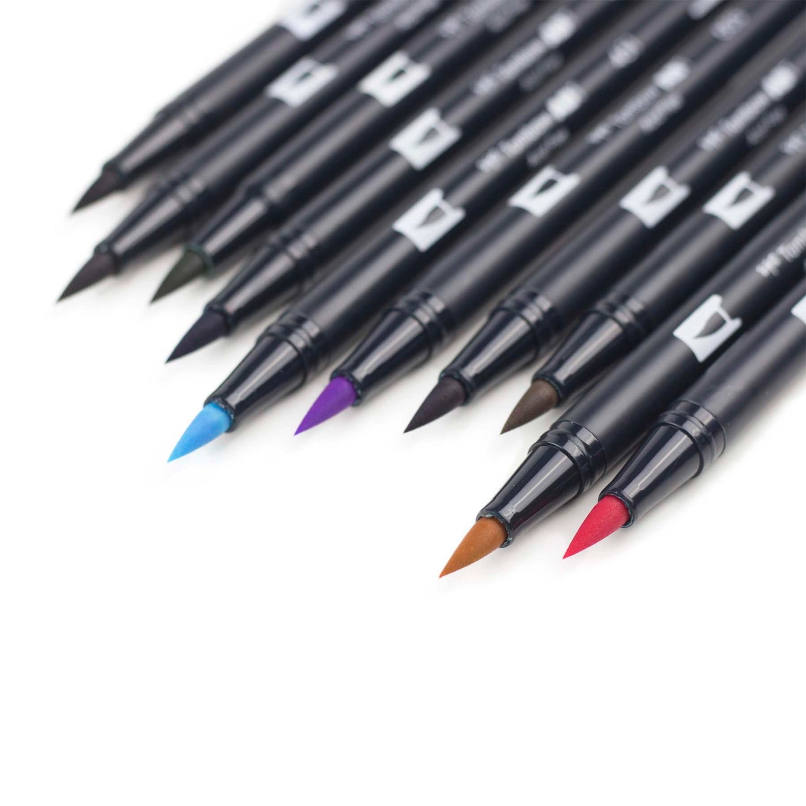 Desert Flora Dual Brush Art Markers - 10 Pk