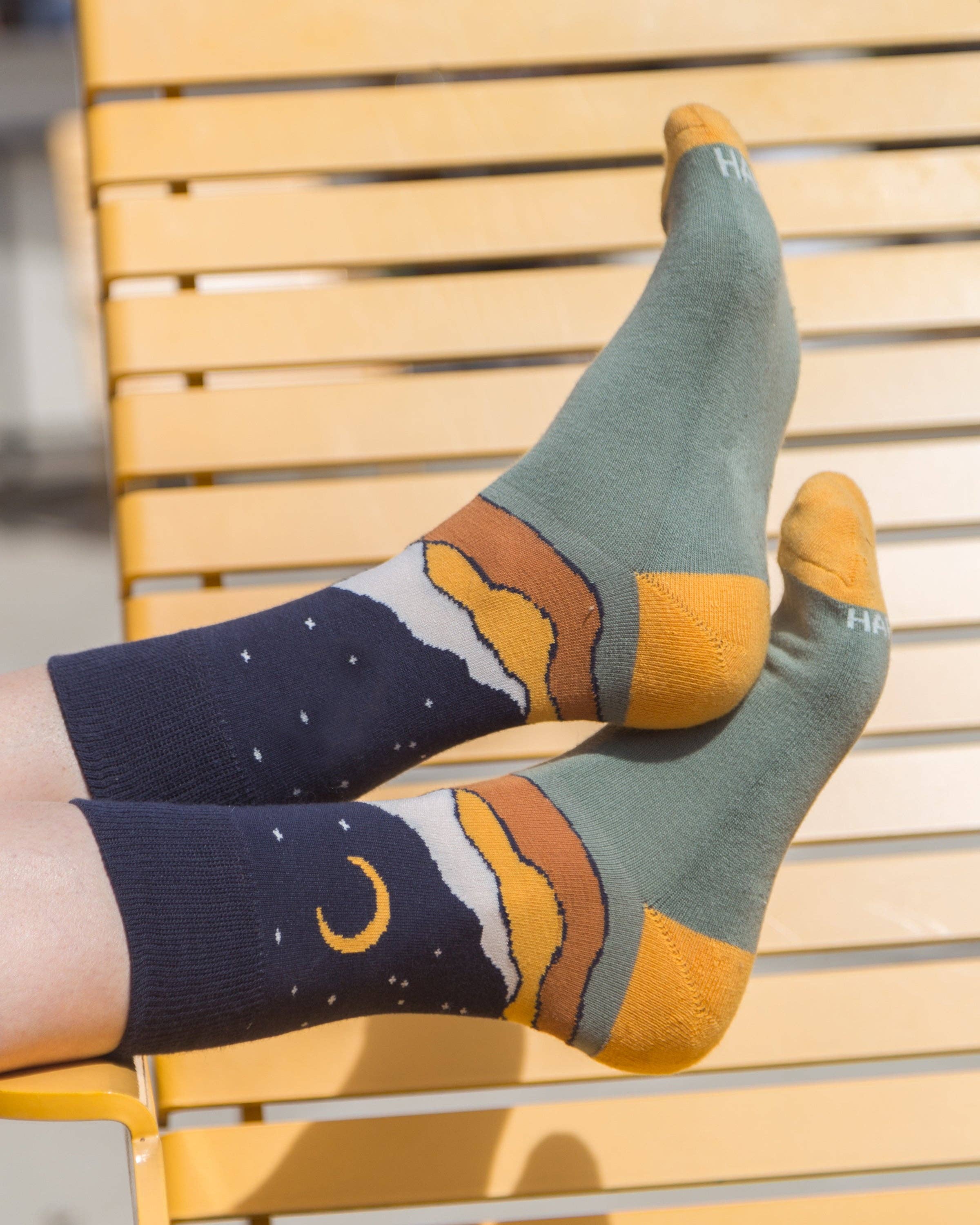 Starry Night Organic Cotton Socks