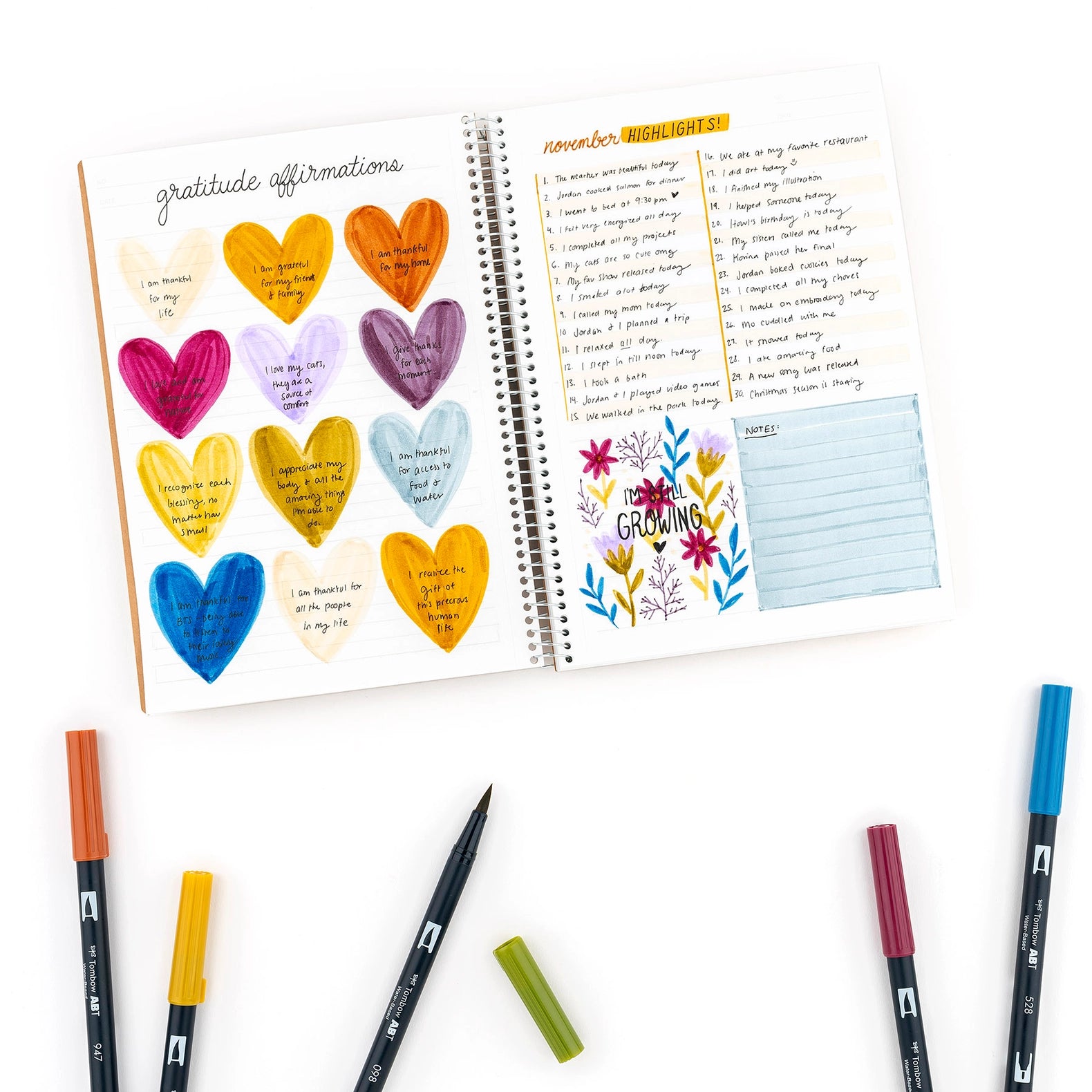 Muted Dual Brush Art Markers - 10 Pk