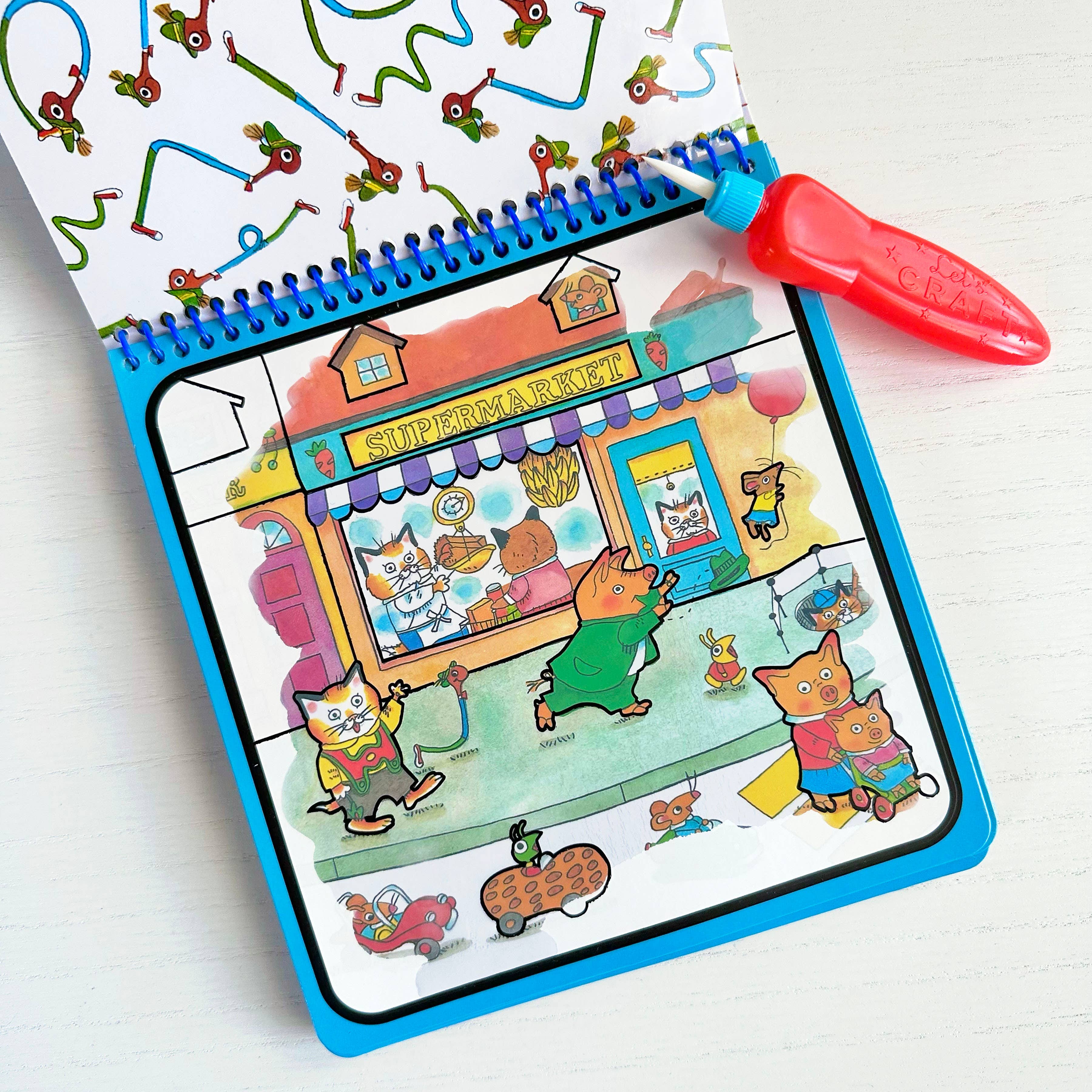 Richard Scarry's Busy World® Magic Reveal Pad PDQ