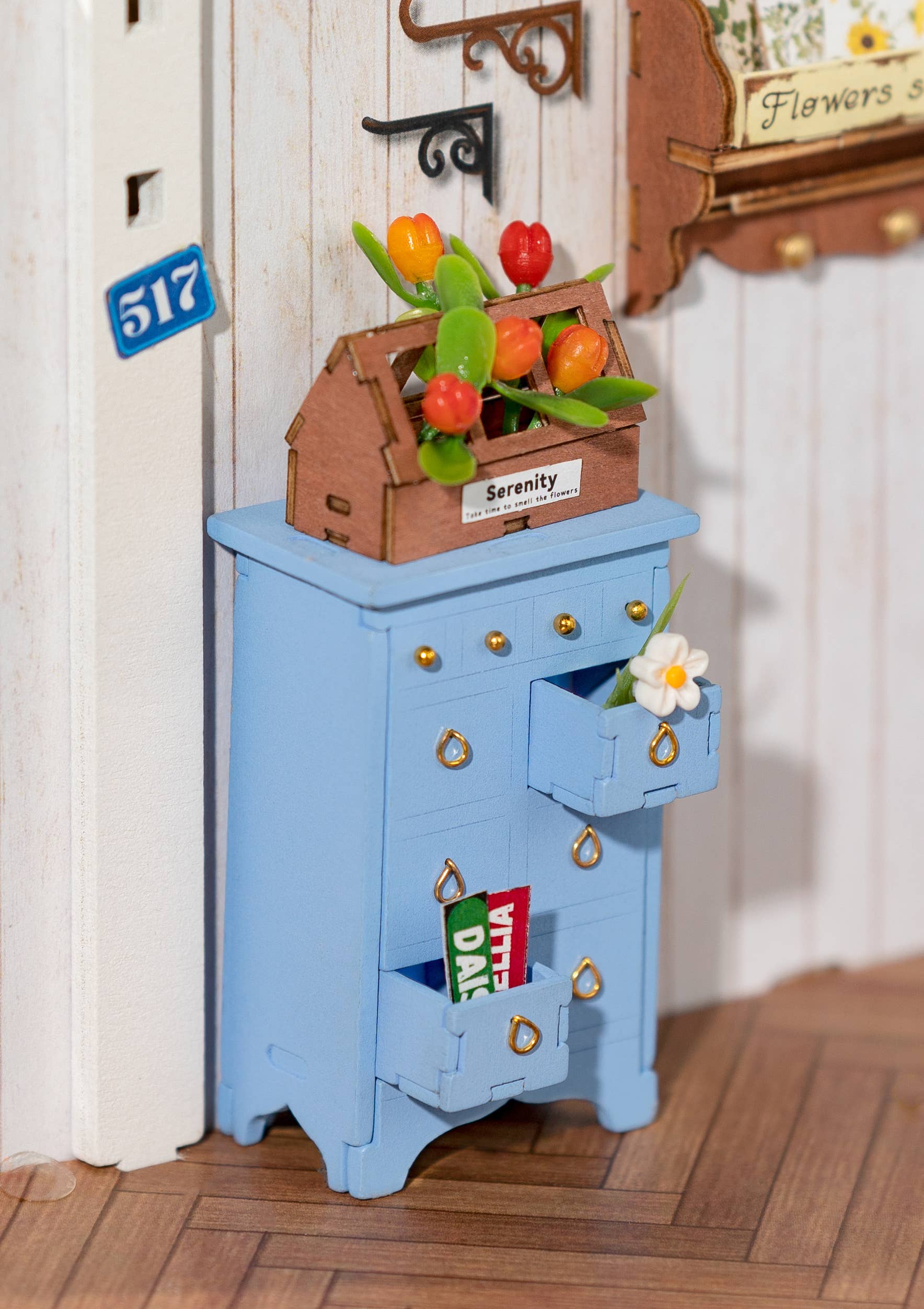 Dreamy Garden House: DIY Miniature House Kit