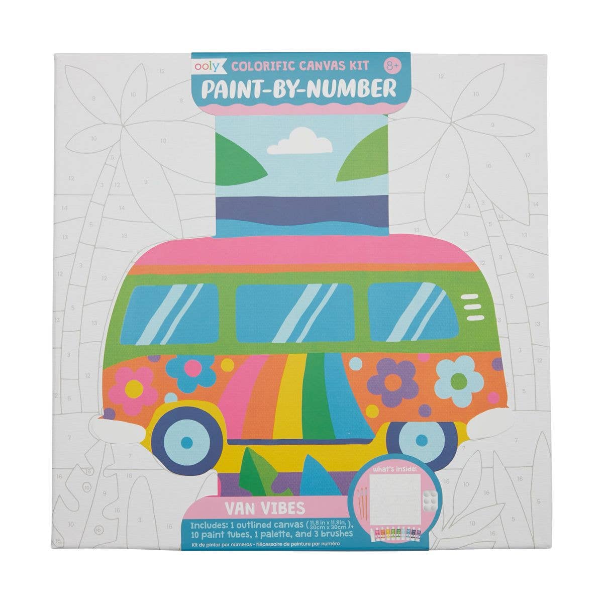 Van Vibes: Colorific Canvas Paint By Number Kit