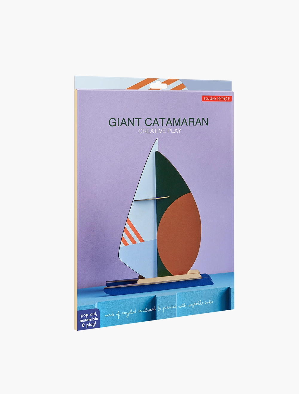 Giant Catamaran - 3D DIY Wall Art Kit
