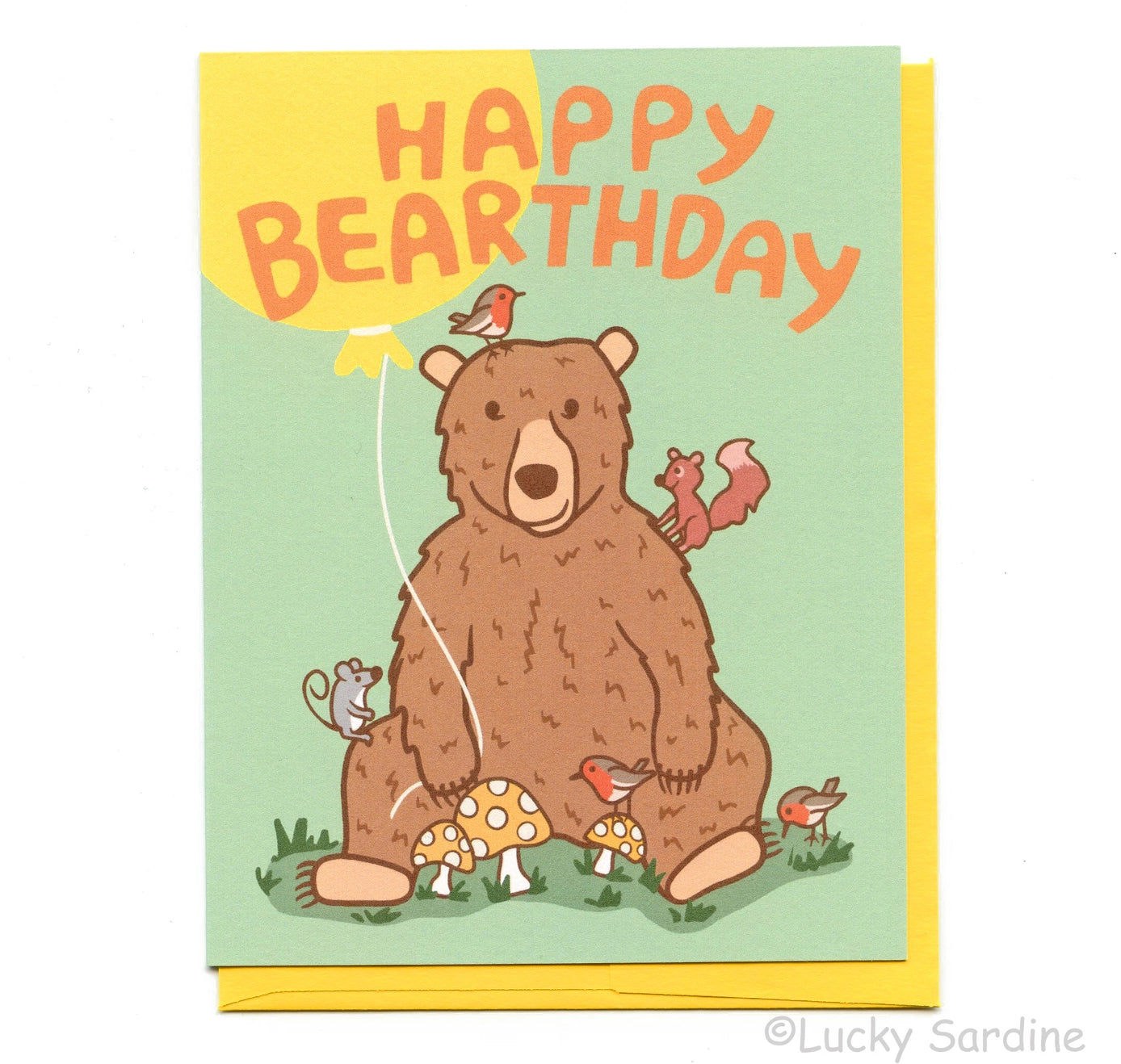 Happy Bearthday - Greeting Card