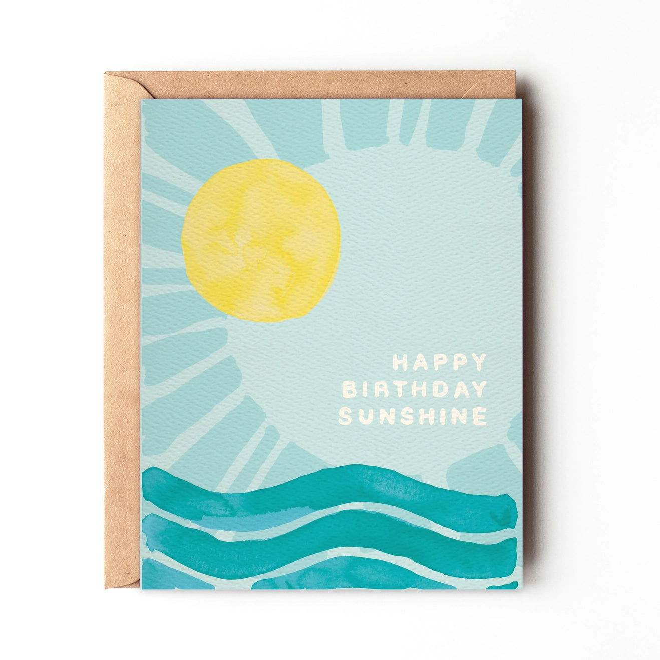 Happy Birthday Sunshine - Greeting Card