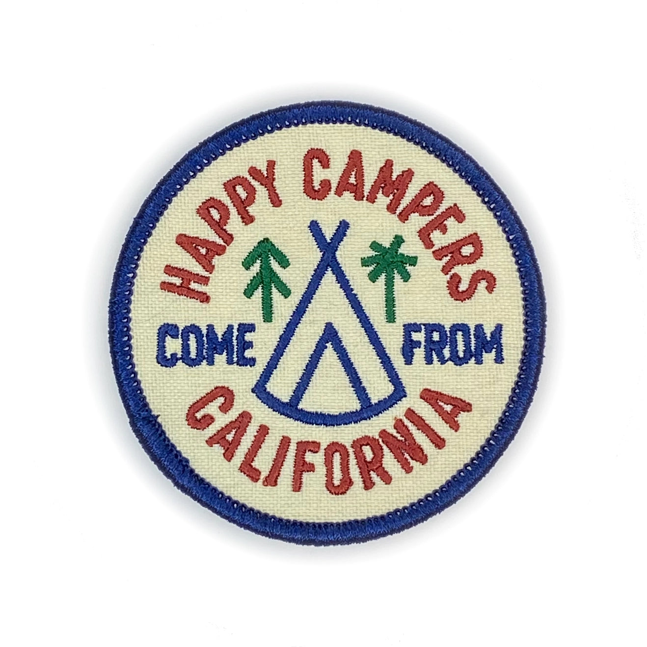 Happy Campers Iron On Patch