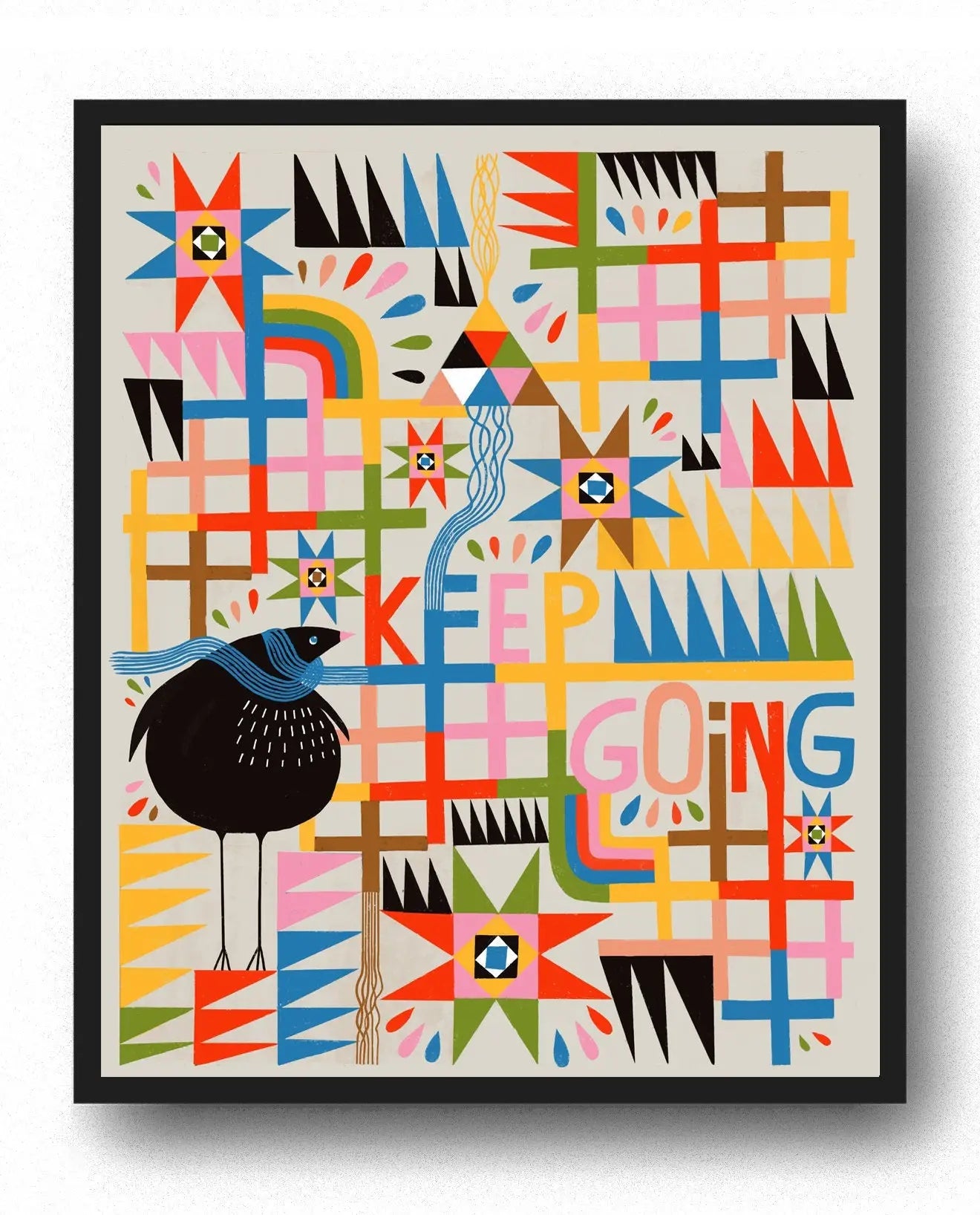 Keep Going - Giclee Print by Lisa Congdon