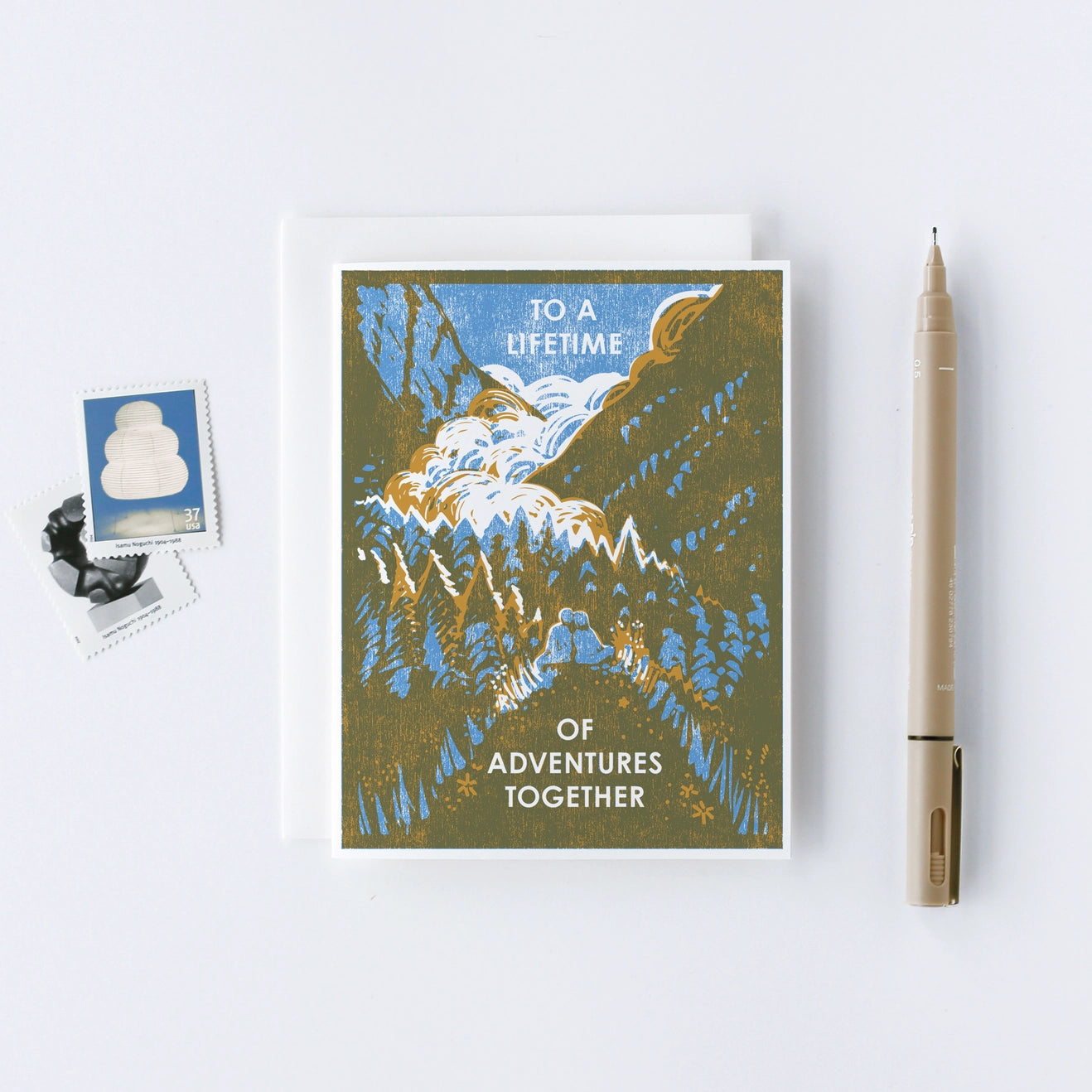 A Lifetime of Adventures - Greeting Card
