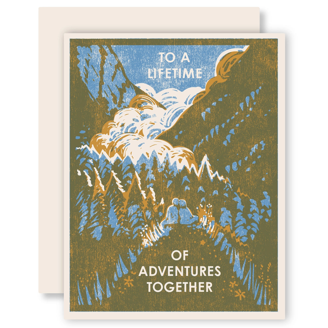 A Lifetime of Adventures - Greeting Card