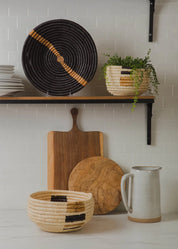 Medium Banana Leaf Artisan Made Basket