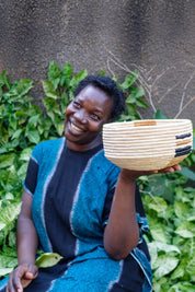 Medium Banana Leaf Artisan Made Basket