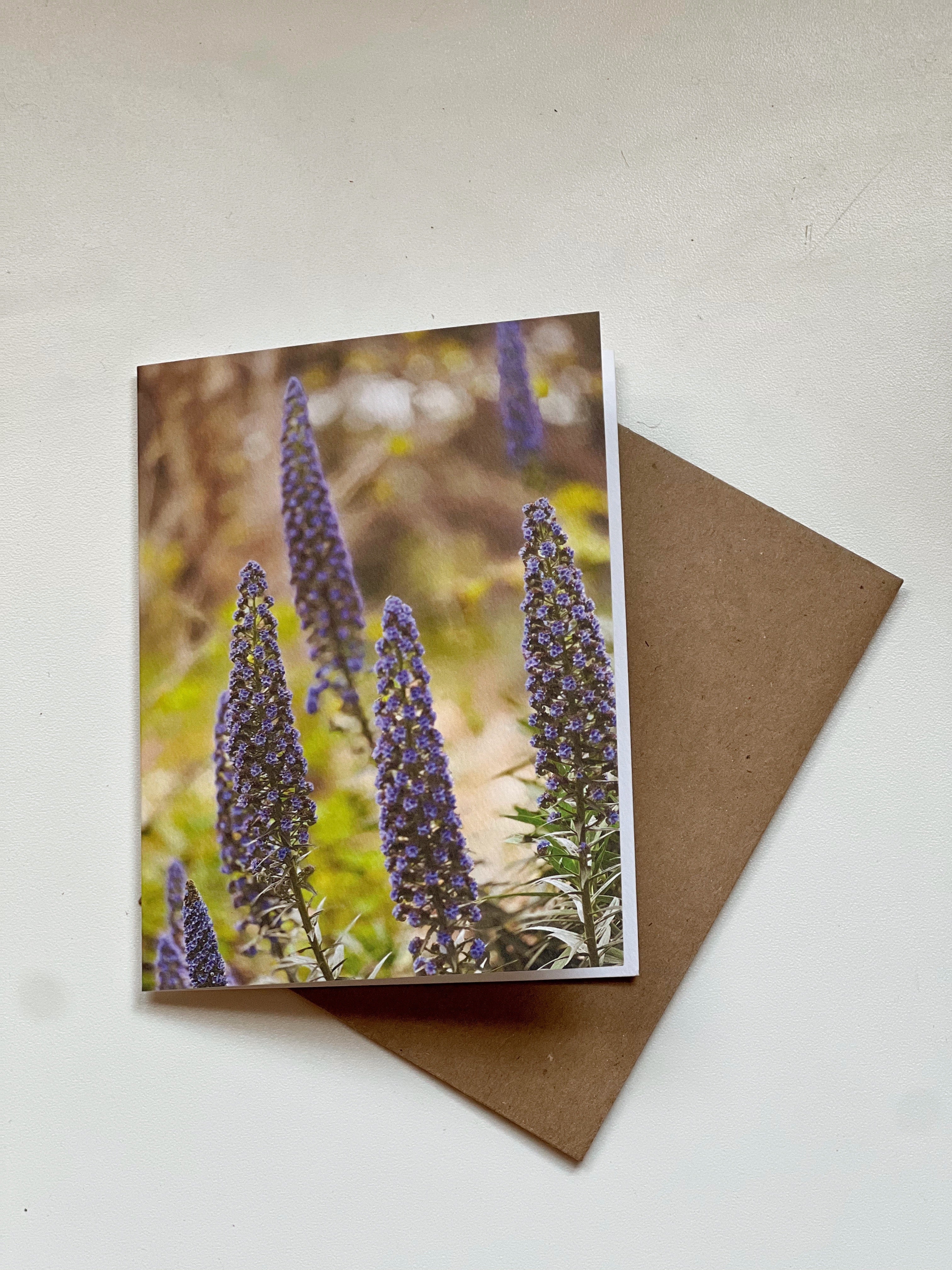 Montecito Purple, Greeting Card