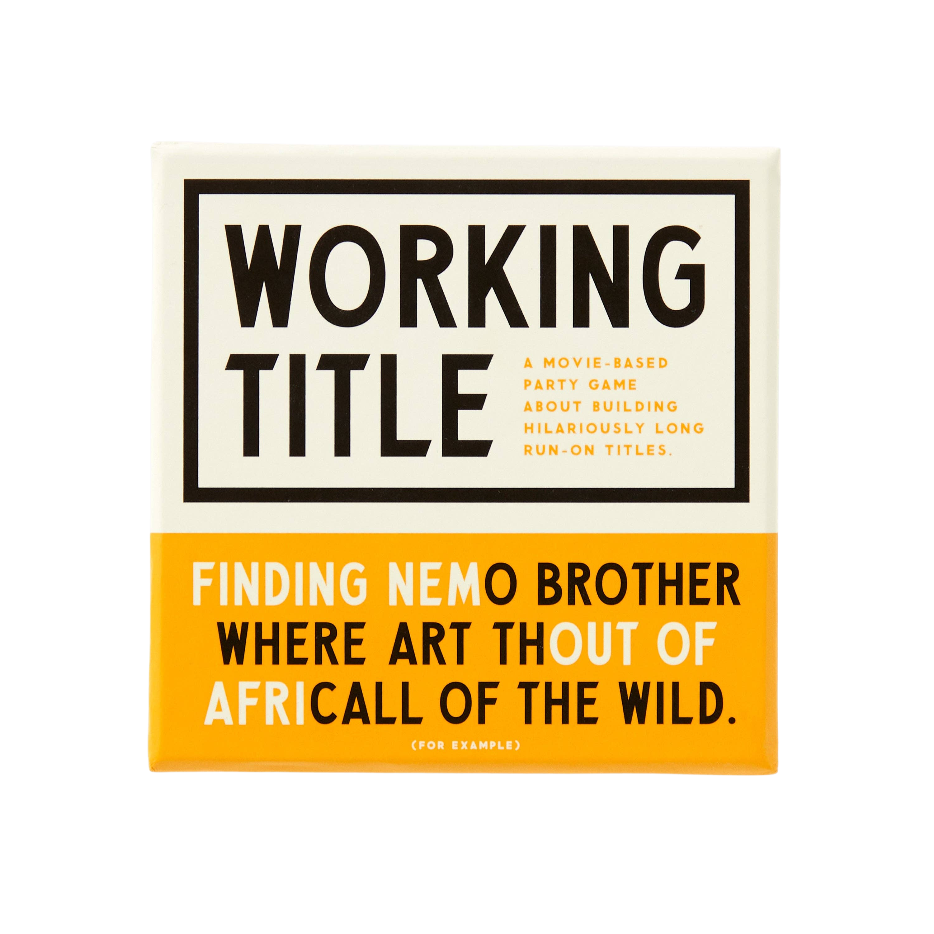 Working Title Game