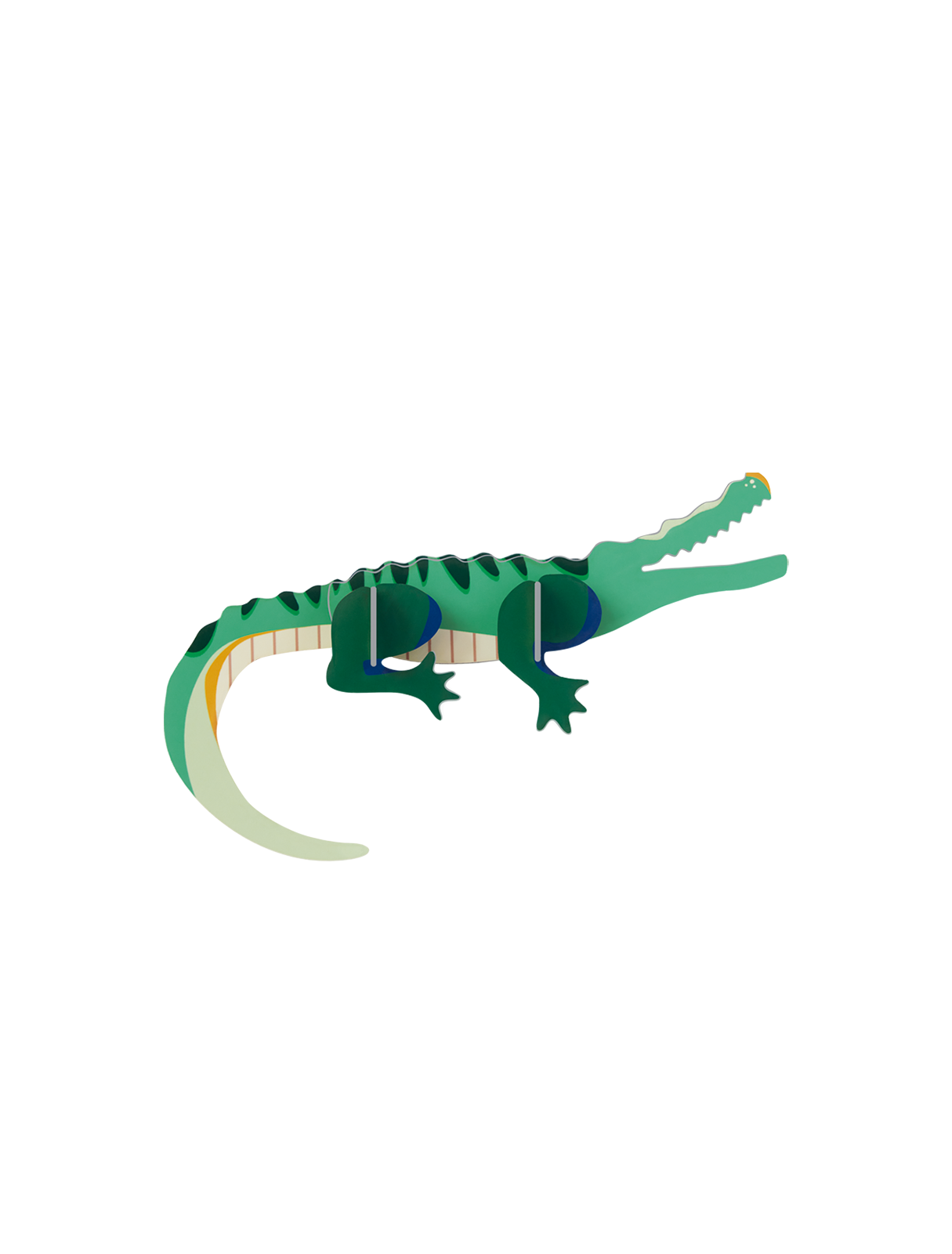 Crocodile -3D  DIY Wall Art Kit